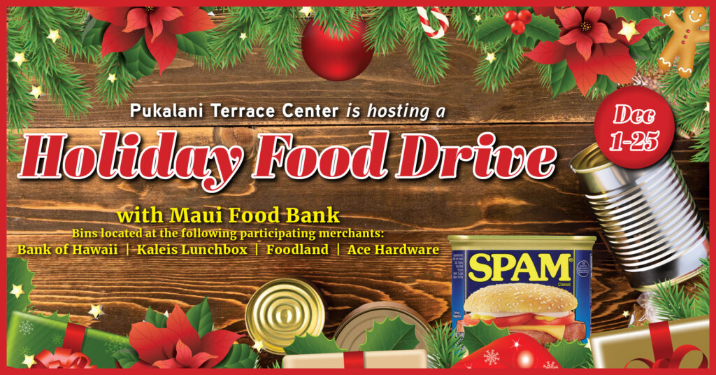 holiday food drive graphic