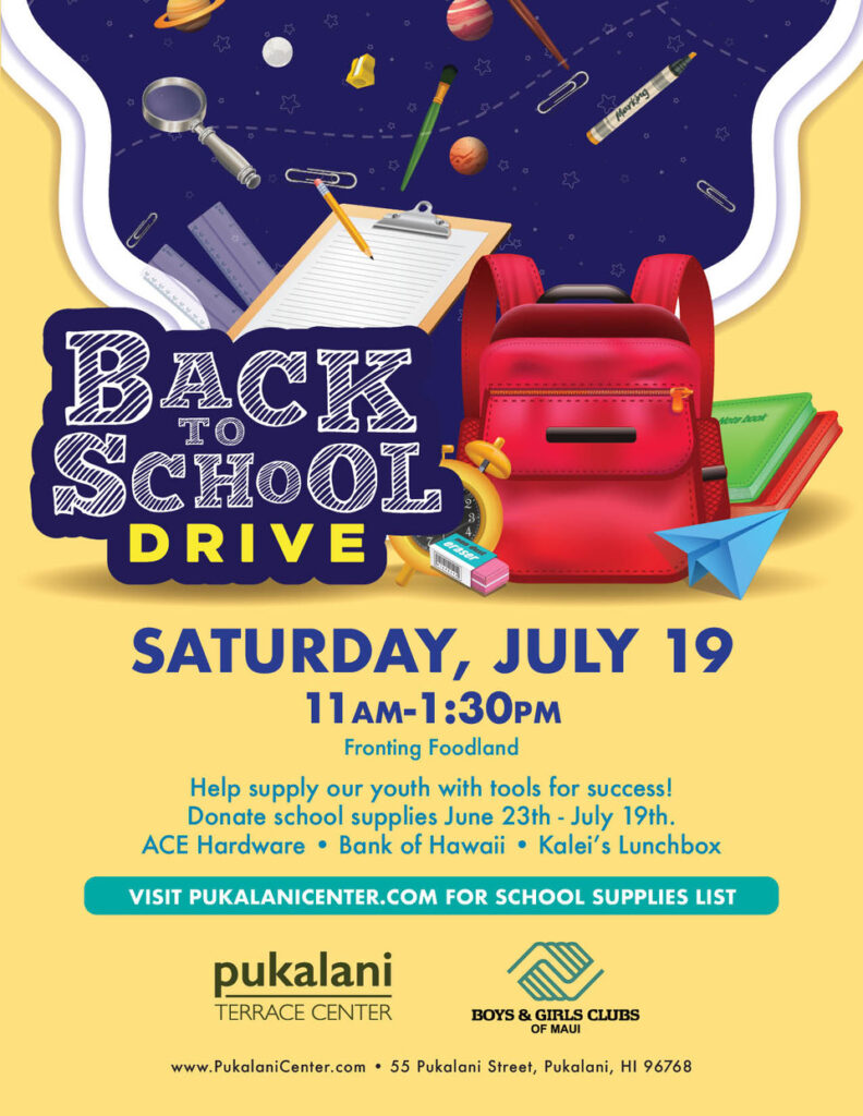 backpack flyer giveaway